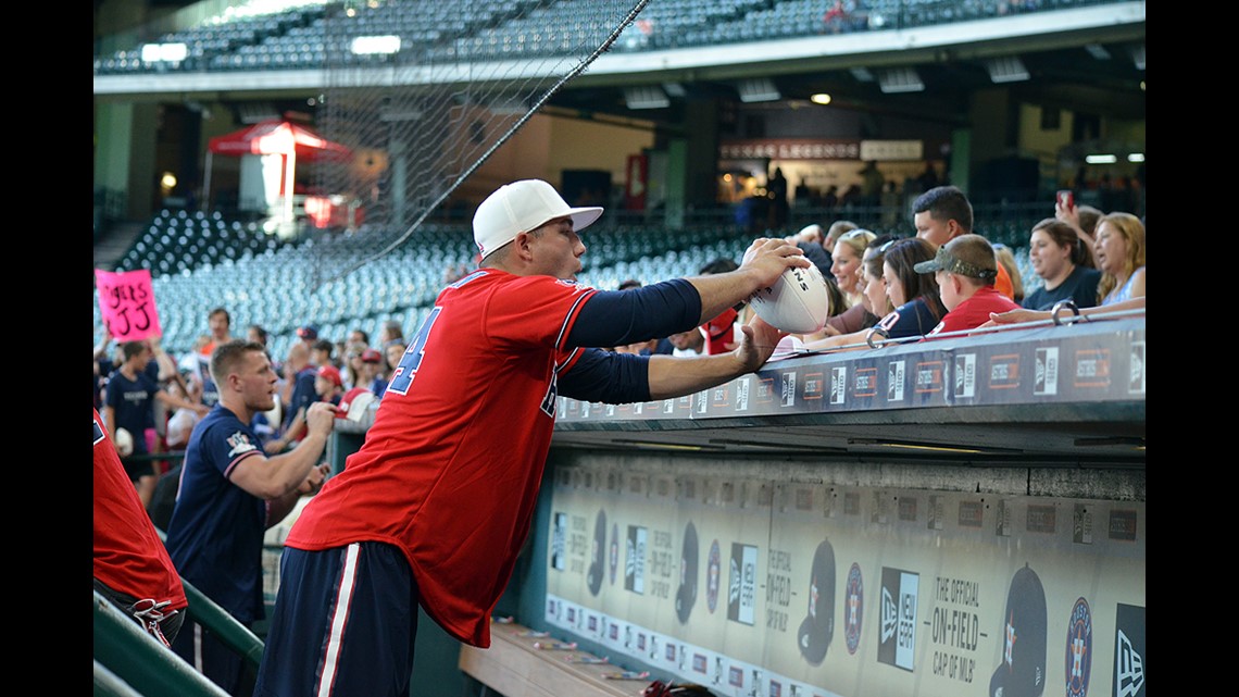 JJ Watt on X: Silent Auction items include: Game-worn helmet from