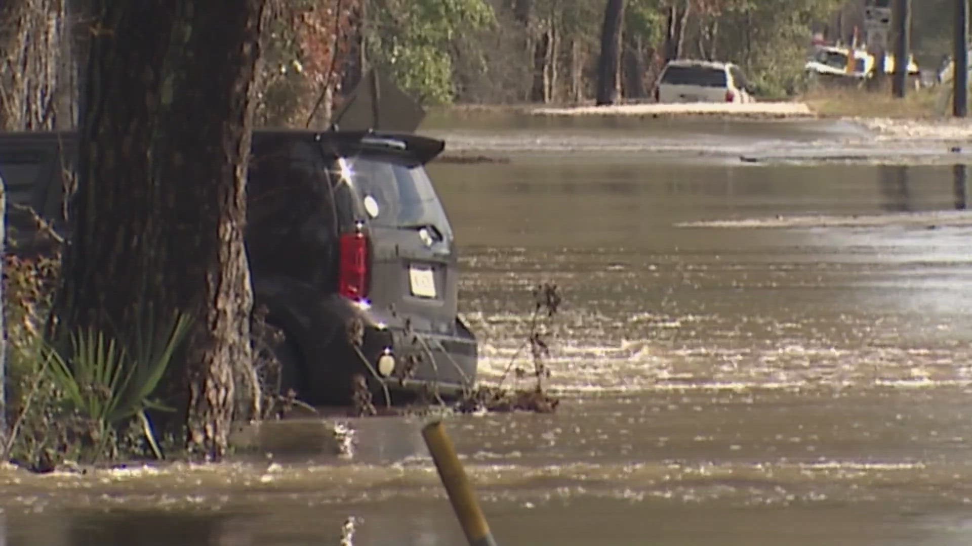 Communities in Southeast Texas felt the effects of heavy rainfall even after it stopped and the sun came out.