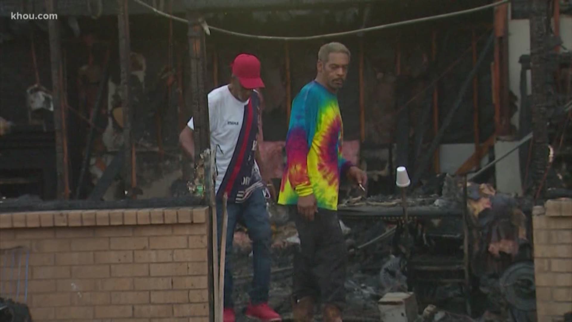 Houstonians helped a family get back on their feet after they lost everything in a house fire.