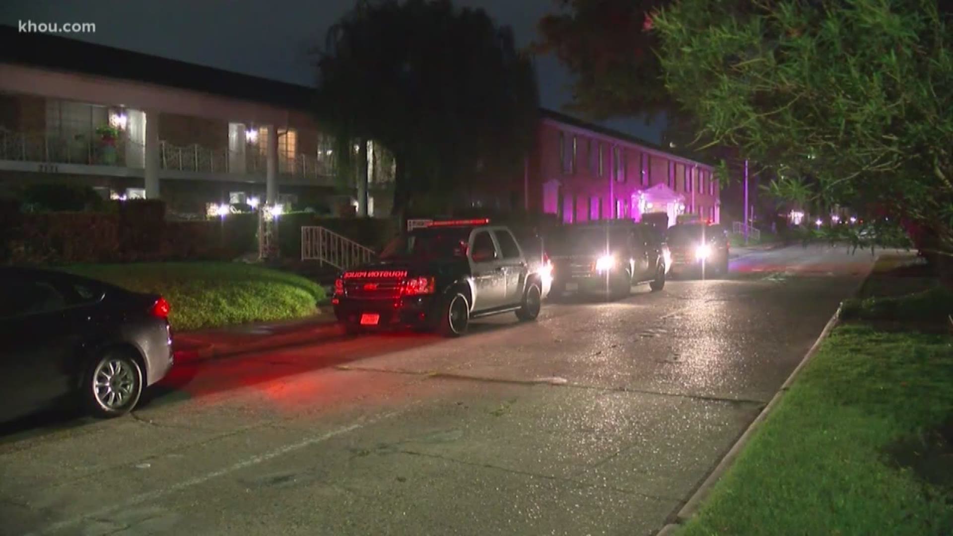 A child is in critical condition after being found unresponsive in a swimming pool in west Houston. Police and fire departments responded around 7:40 p.m. to reports of a drowning on Fountain View, where a father and his 5-year-old son had been swimming. The father, according to police, became distracted at some point and the boy was found unresponsive in the pool.