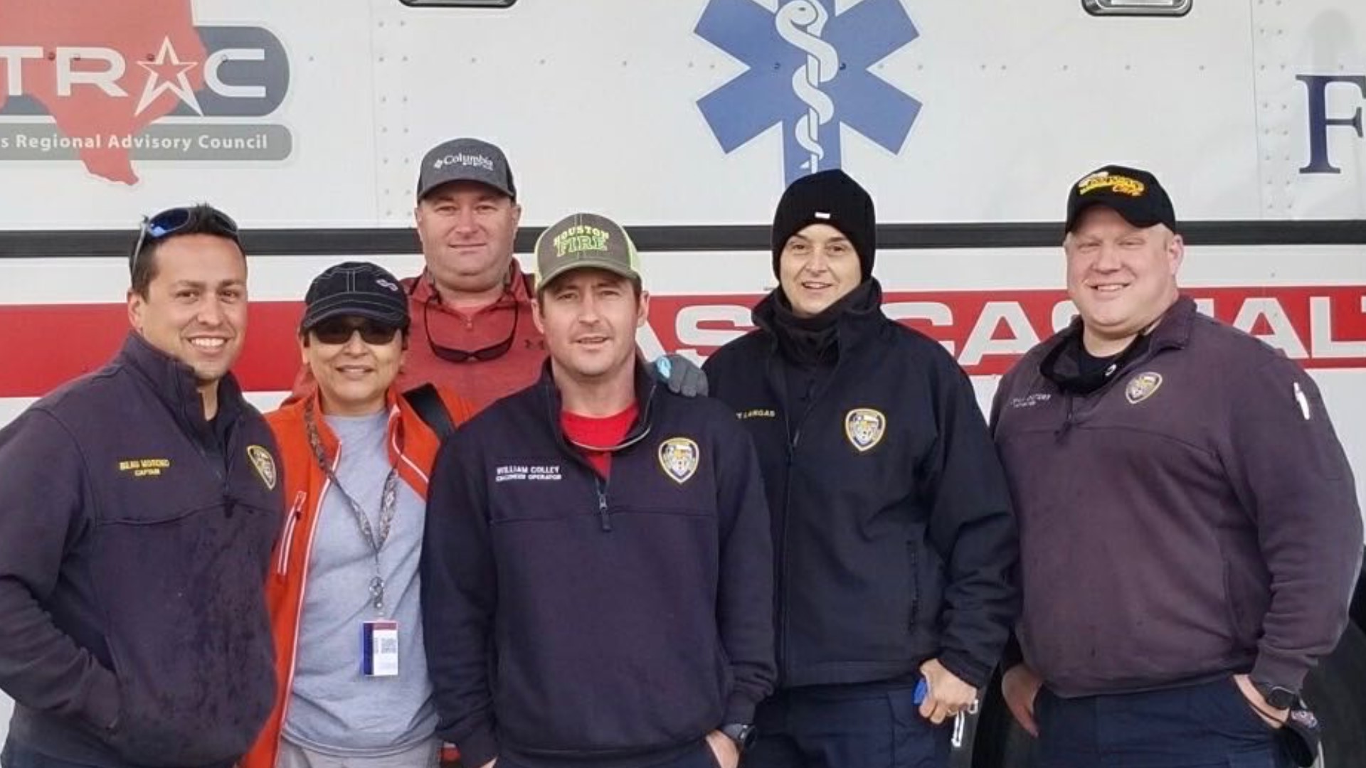 A group of Houston firefighters spent more than a month helping with the COVID-19 crisis in El Paso. They were treating patients at a makeshift hospital.
