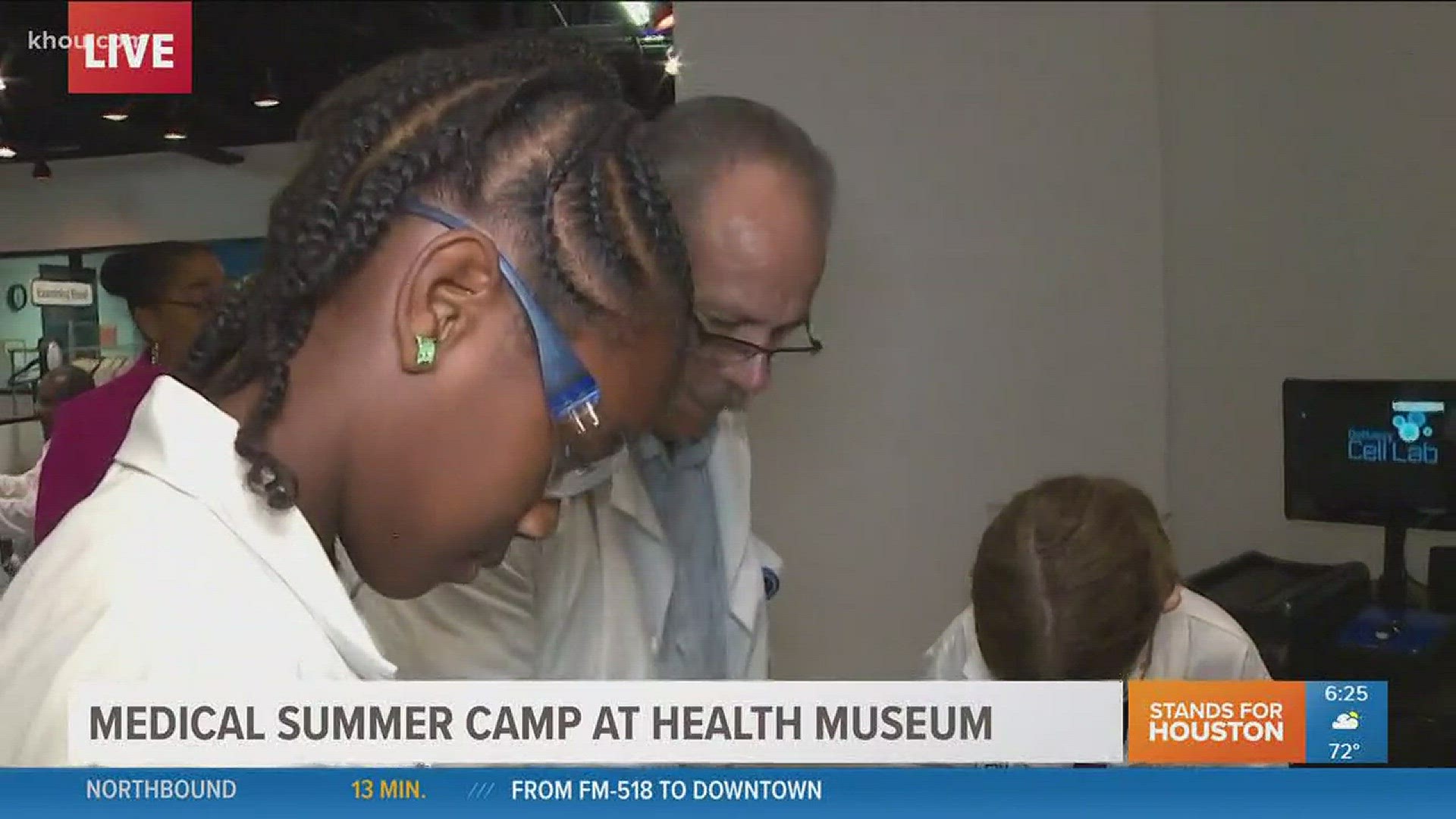 Forget summer camp. How'd you like to basically send your child to a mini-med school this summer?