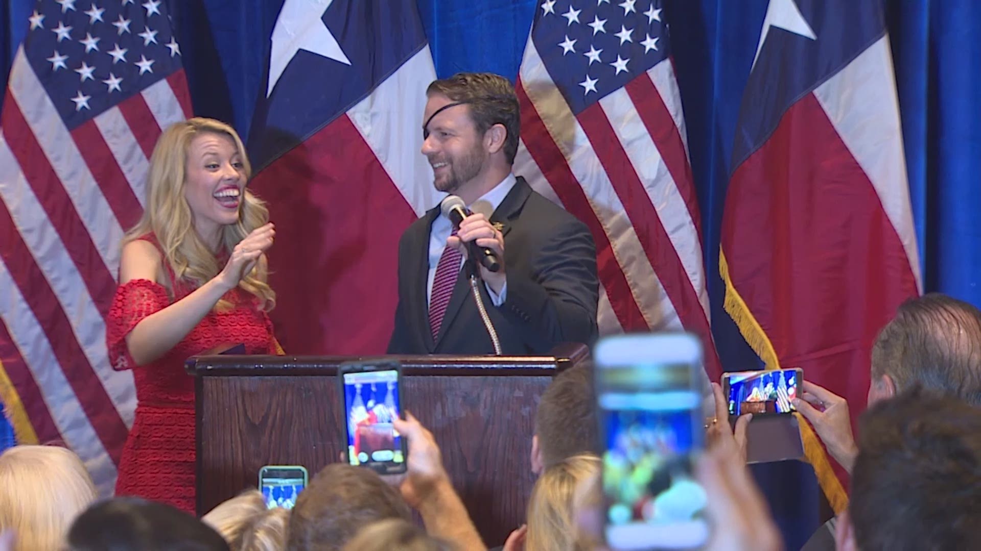 Republican Dan Crenshaw defeated Democrat Todd Litton on Tuesday to represent a vacant Houston-area district.