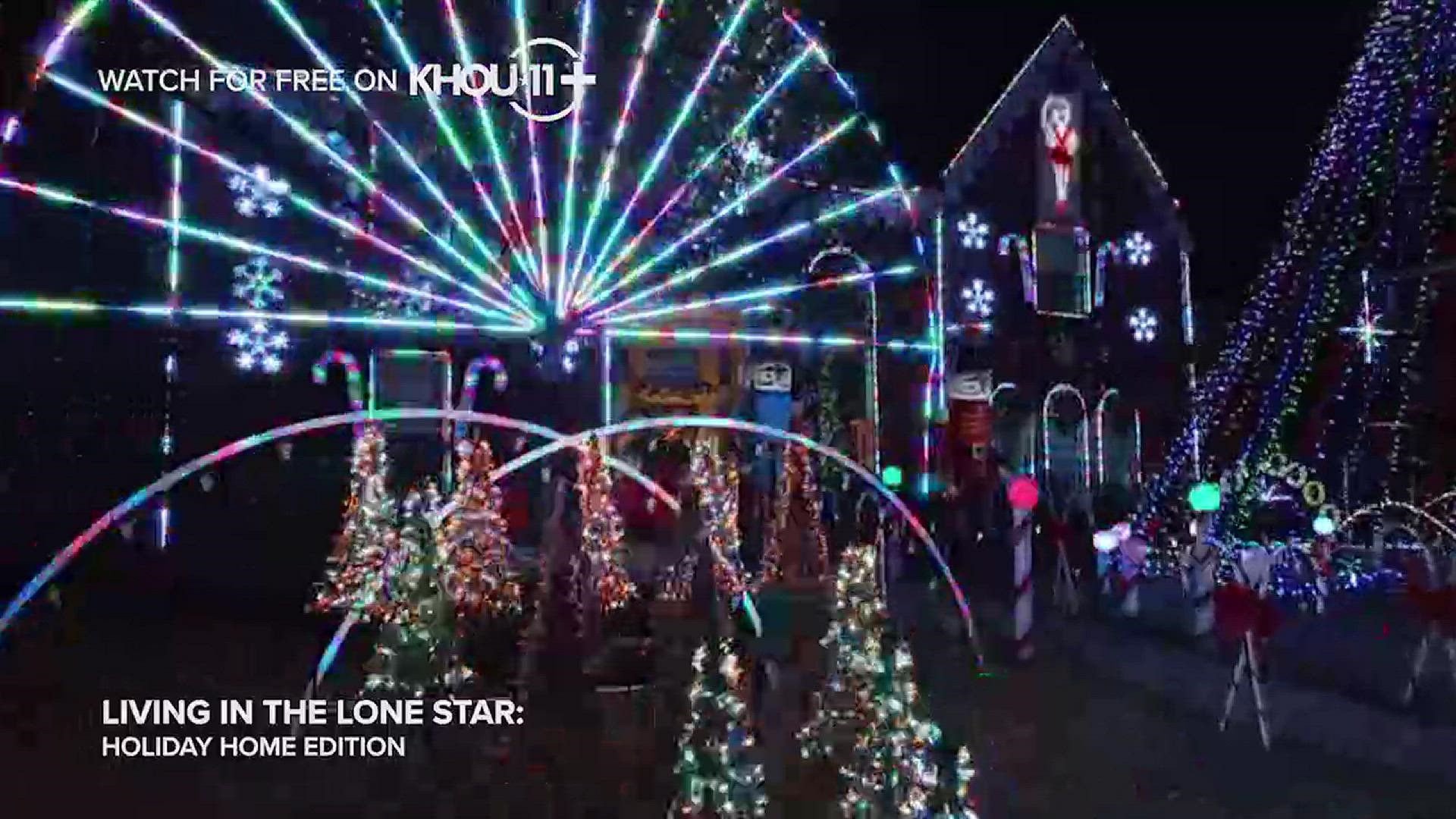 Houston's best holiday light shows, celebrations and more to explore now streaming 24/7 on the KHOU 11+ app using Roku or FireTV.
