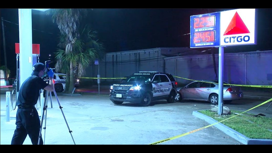 Man killed in shooting at gas station, police looking for suspects ...