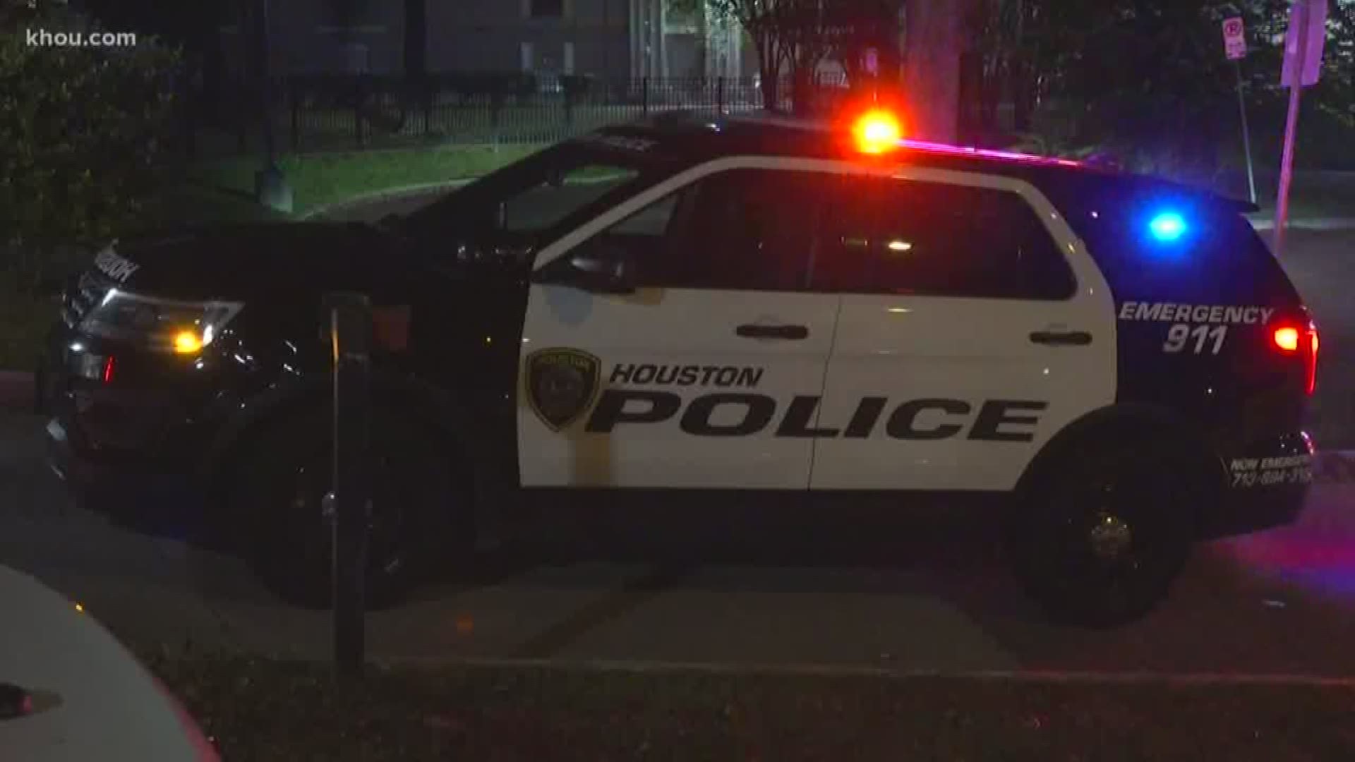 A man was found dead wearing only a shirt at a north Houston apartment complex. Police said it appears the man may have been run over or dragged by a car.