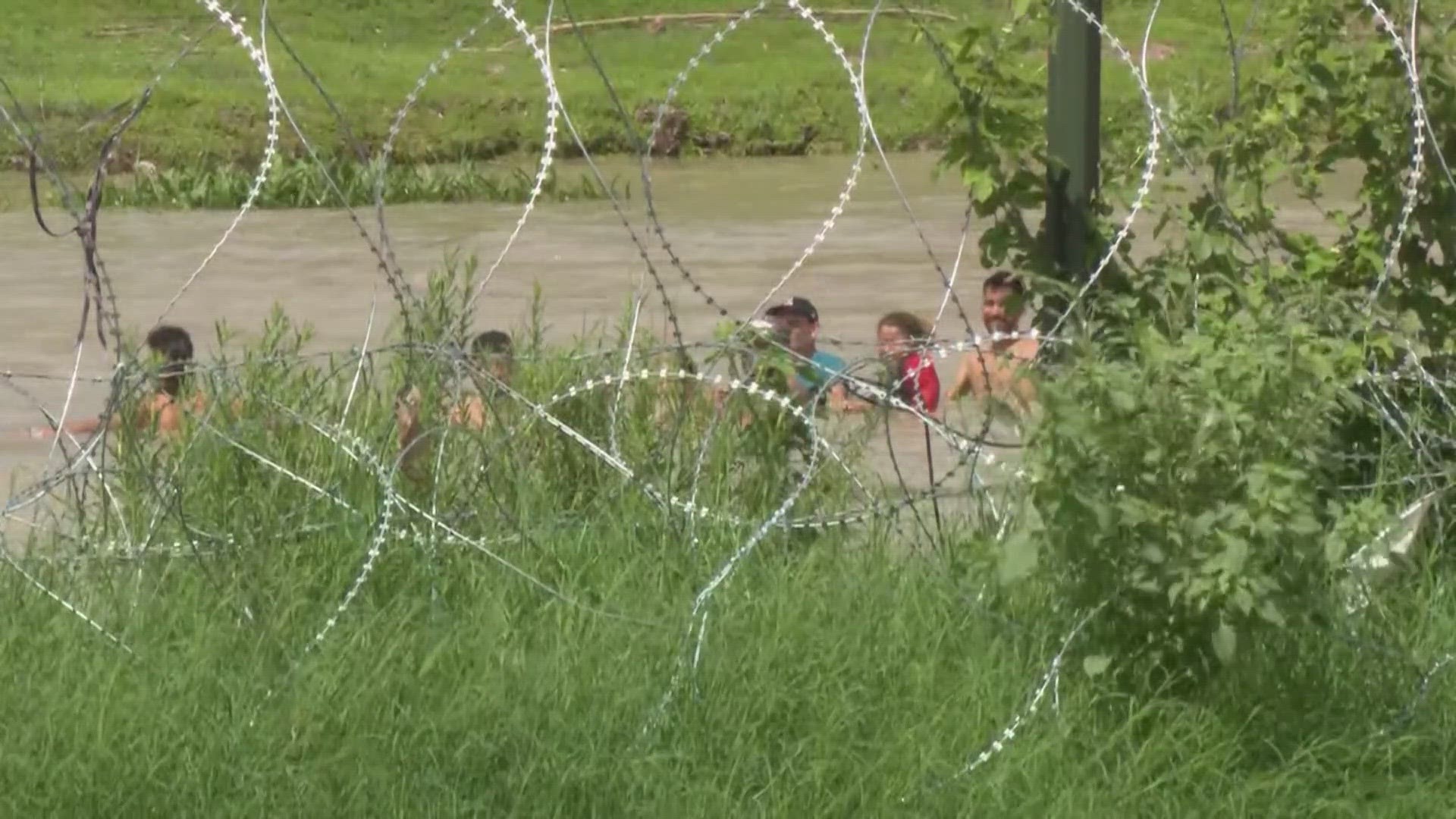 Troopers were apparently told to push migrant children into the river to go back to Mexico, according to a report from the Houston Chronicle.