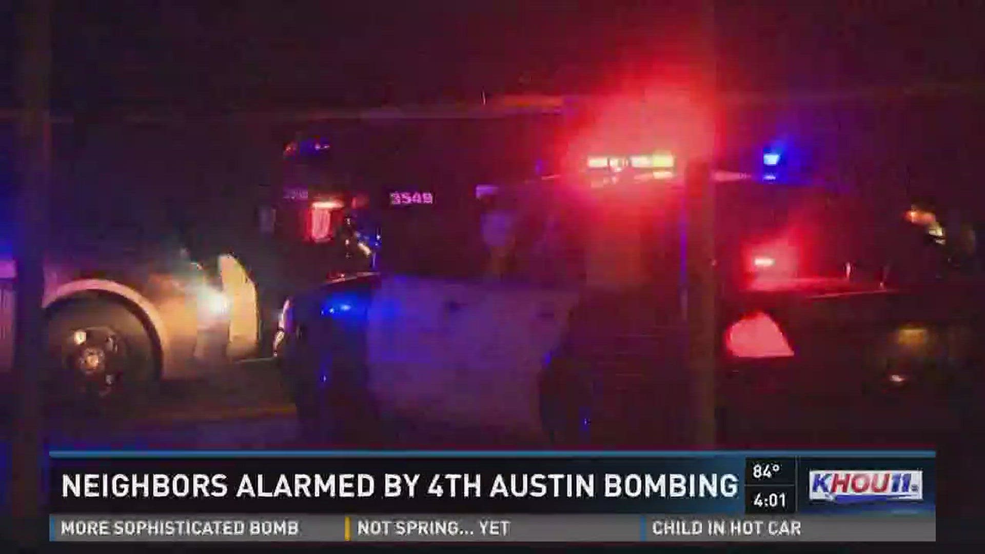 Authorities in Austin are asking homeowners in a southwest Austin community to stay home until they give the all clear after a fourth explosion in a month.
