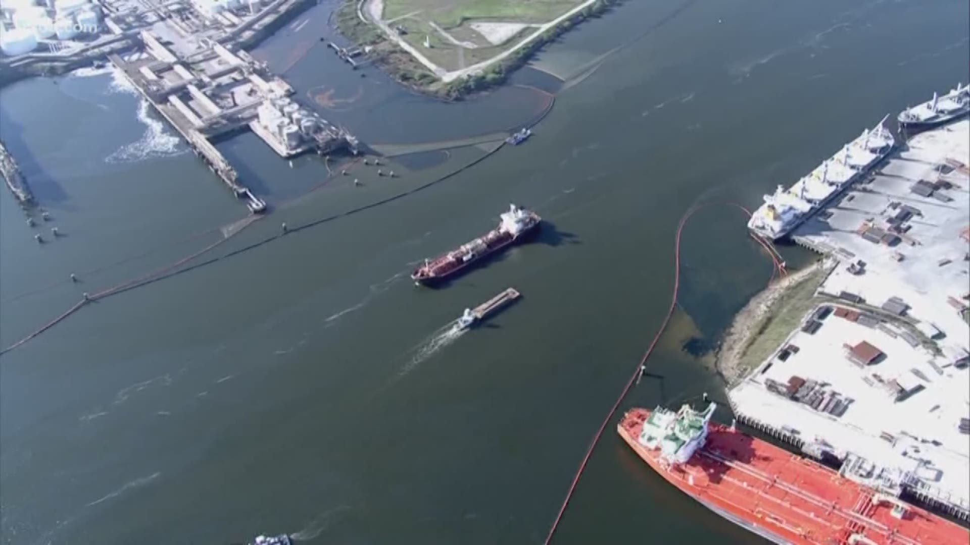 The Houston Ship Channel has reopened with some restrictions more than a week after being being partially shut down because of runoff from the ITC fire.