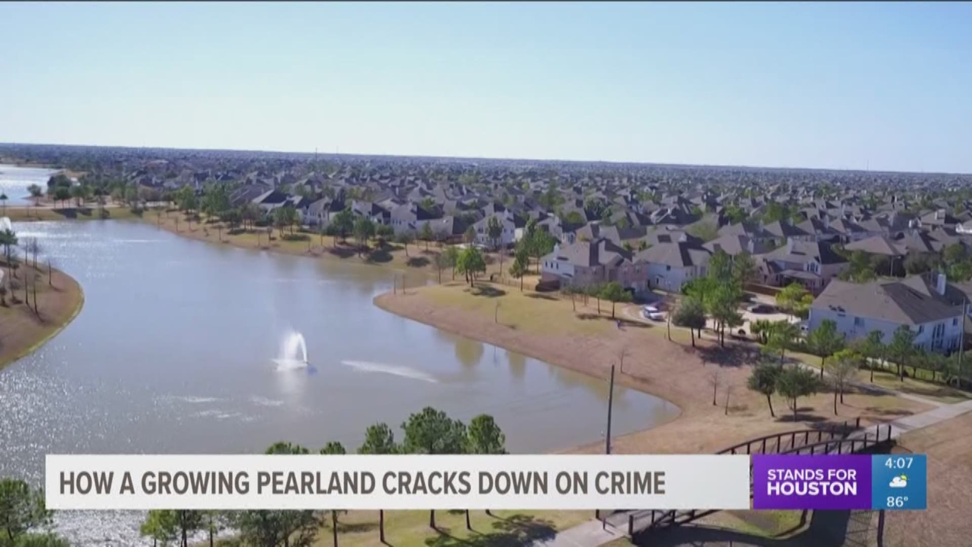 Officials say as the City of Pearland continues to grow and local law enforcement are constantly adapting and taking care of the community. 