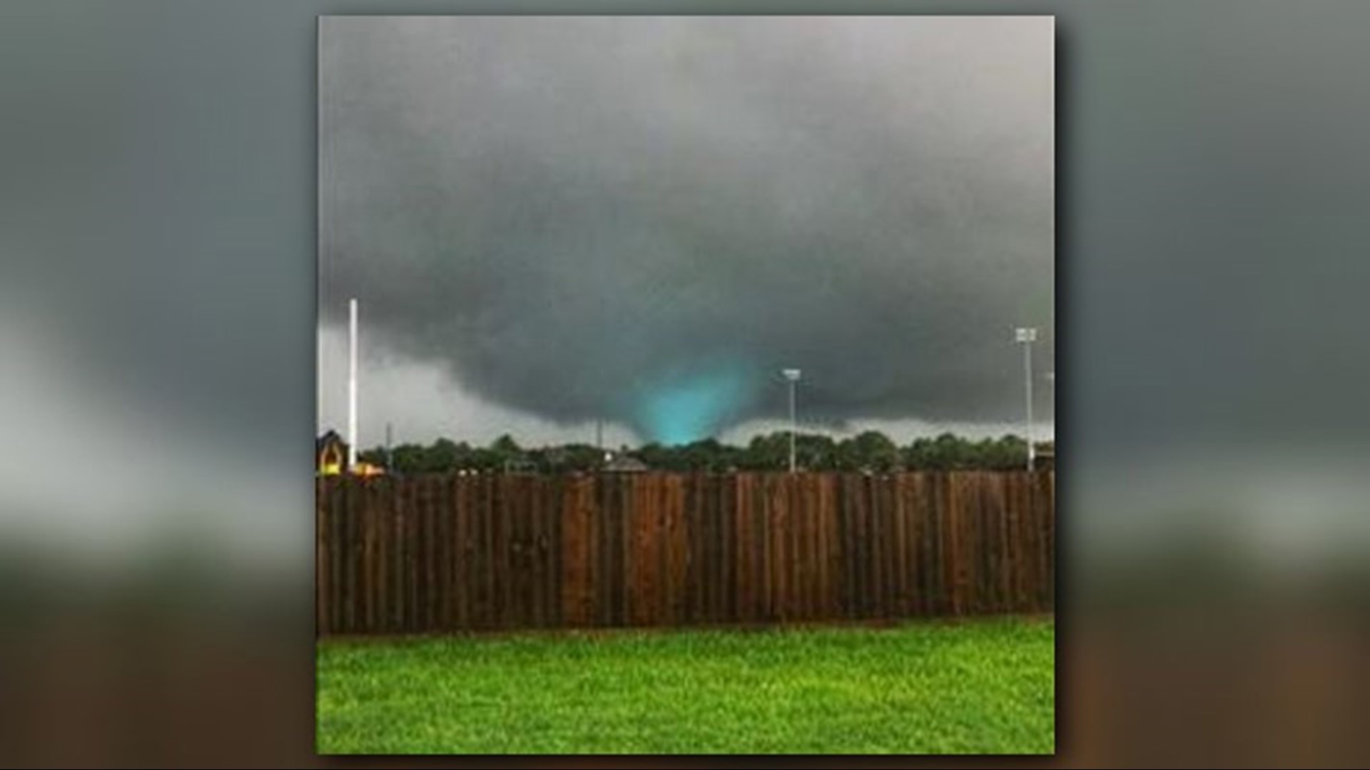 Tornado damages homes in Cypress