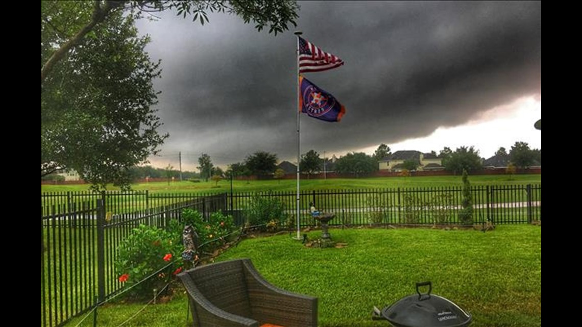Tornado damages homes in Cypress