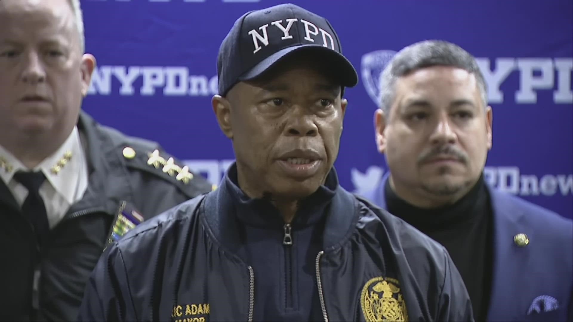 NYC officers injured in machete attack near New Year's Eve event
