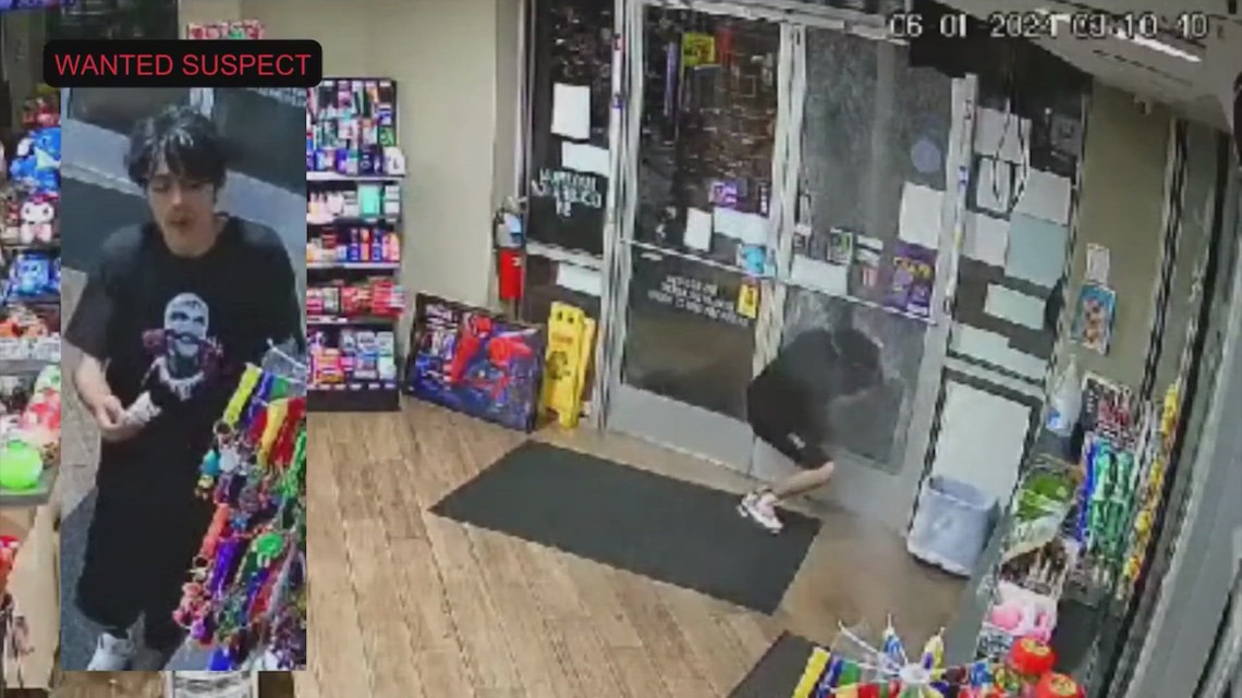 Man shoots convenience store door to flee after theft, police say ...