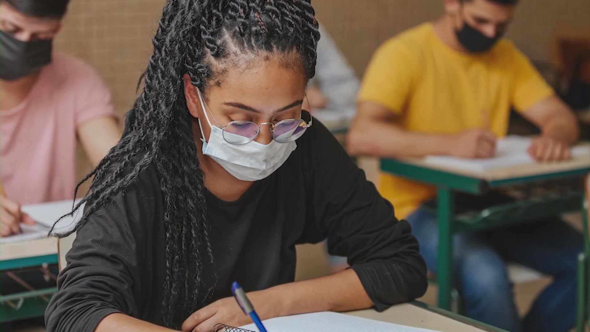 Now that a COVID vaccine is available for children between the ages of five and eleven some parents want to know when kids can ditch the masks.