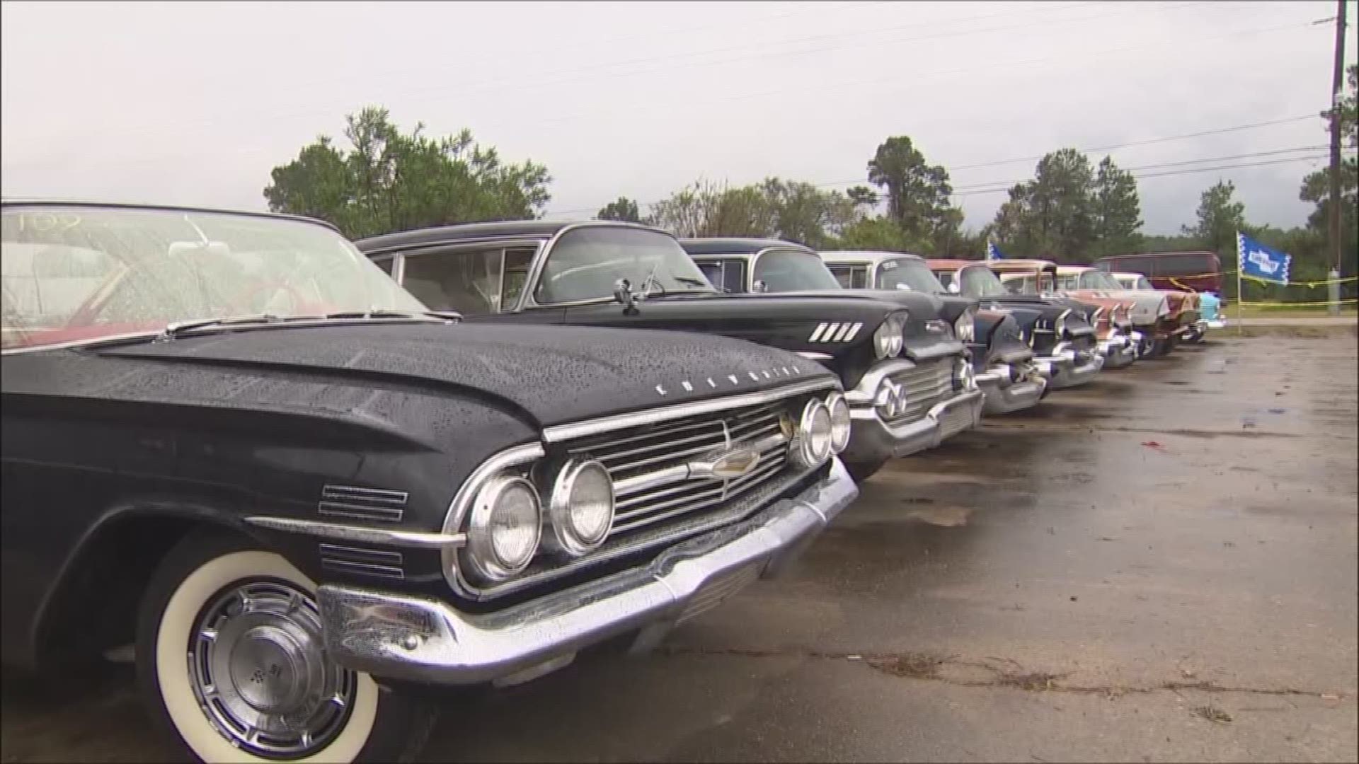 A large private collection of classic cars and trucks from the 1950s through the 1980s will go on the auction block Saturday morning in Humble.
