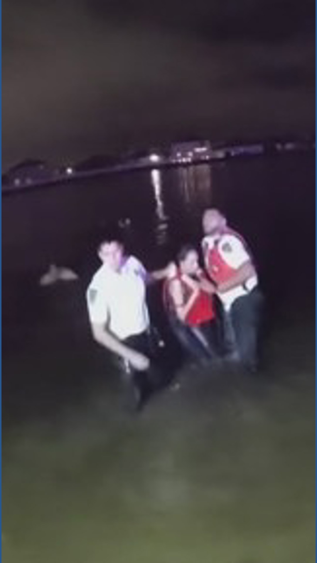 Daring rescue: Deputies save driver from submerged car in retention ...