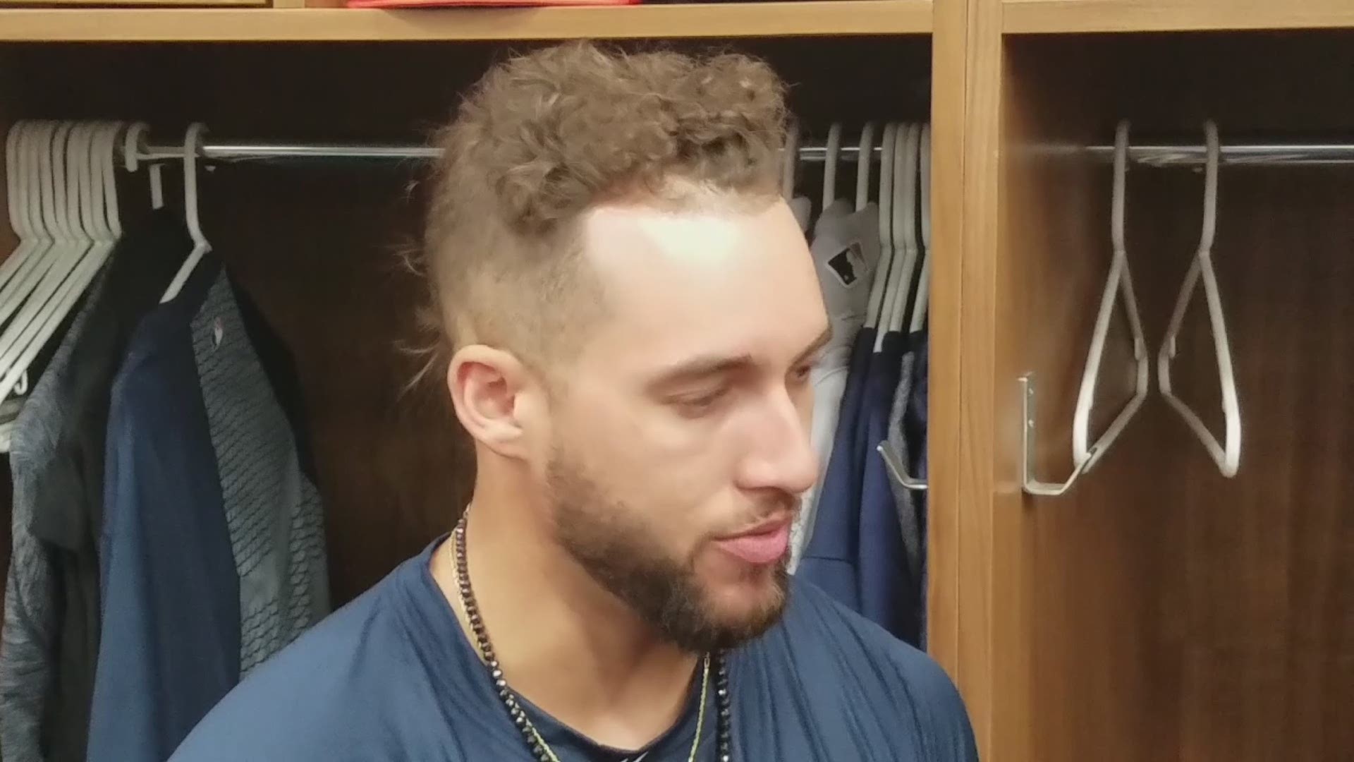 George Springer spoke about teammates Jose Altuve and Jake Marisnick Monday morning just before the team first full squad workout.