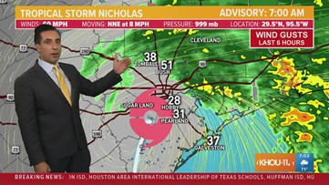 Tracking Nicholas: Live continuing coverage