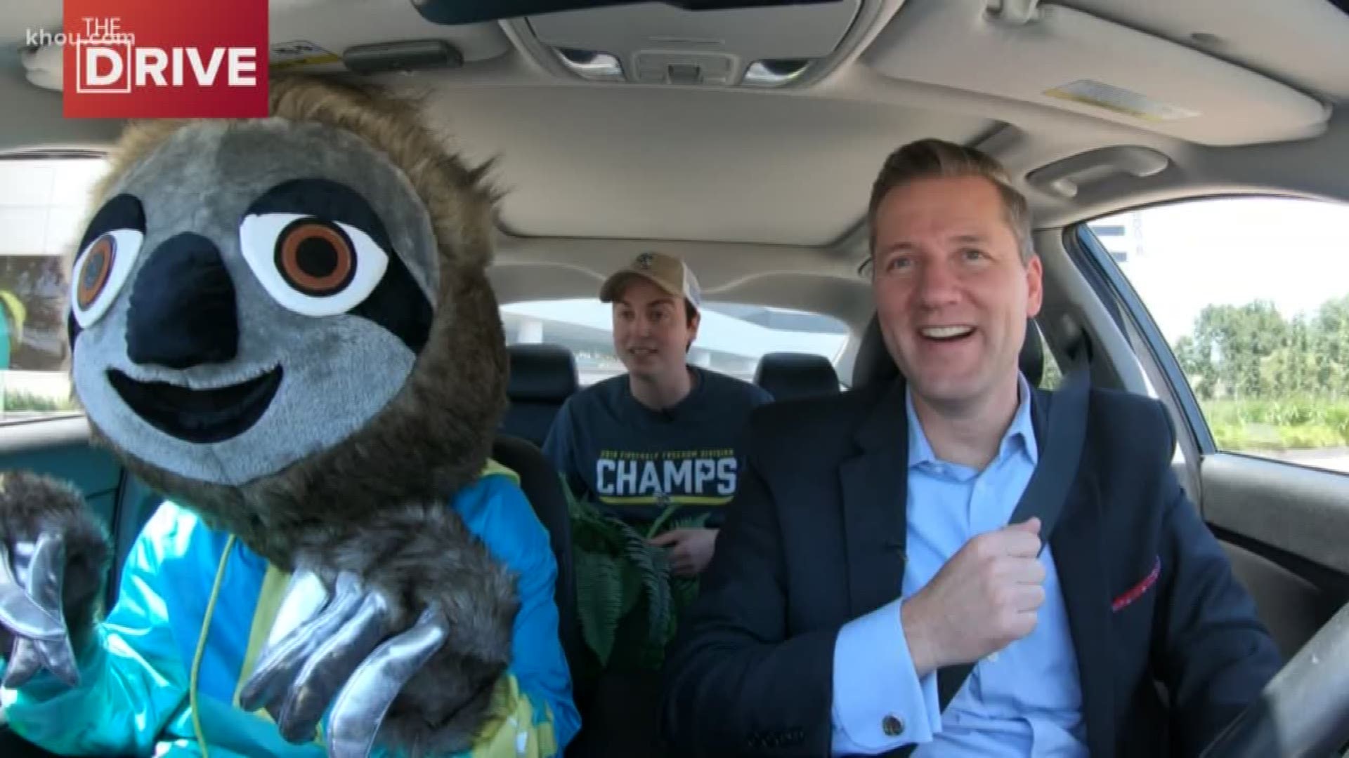 The Drive: Get to know The Skeeters' Rally Sloth! | khou.com