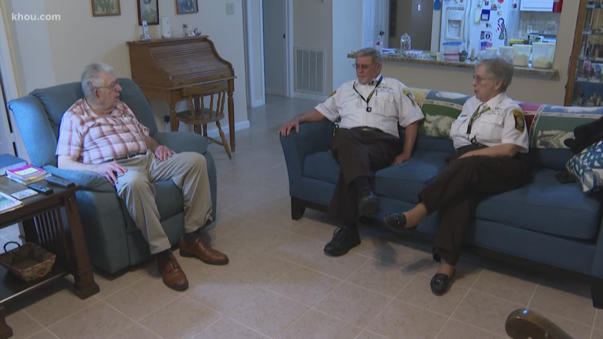The Fort Bend County Sheriff's Office started a program to make sure seniors without family nearby can get the help they need.