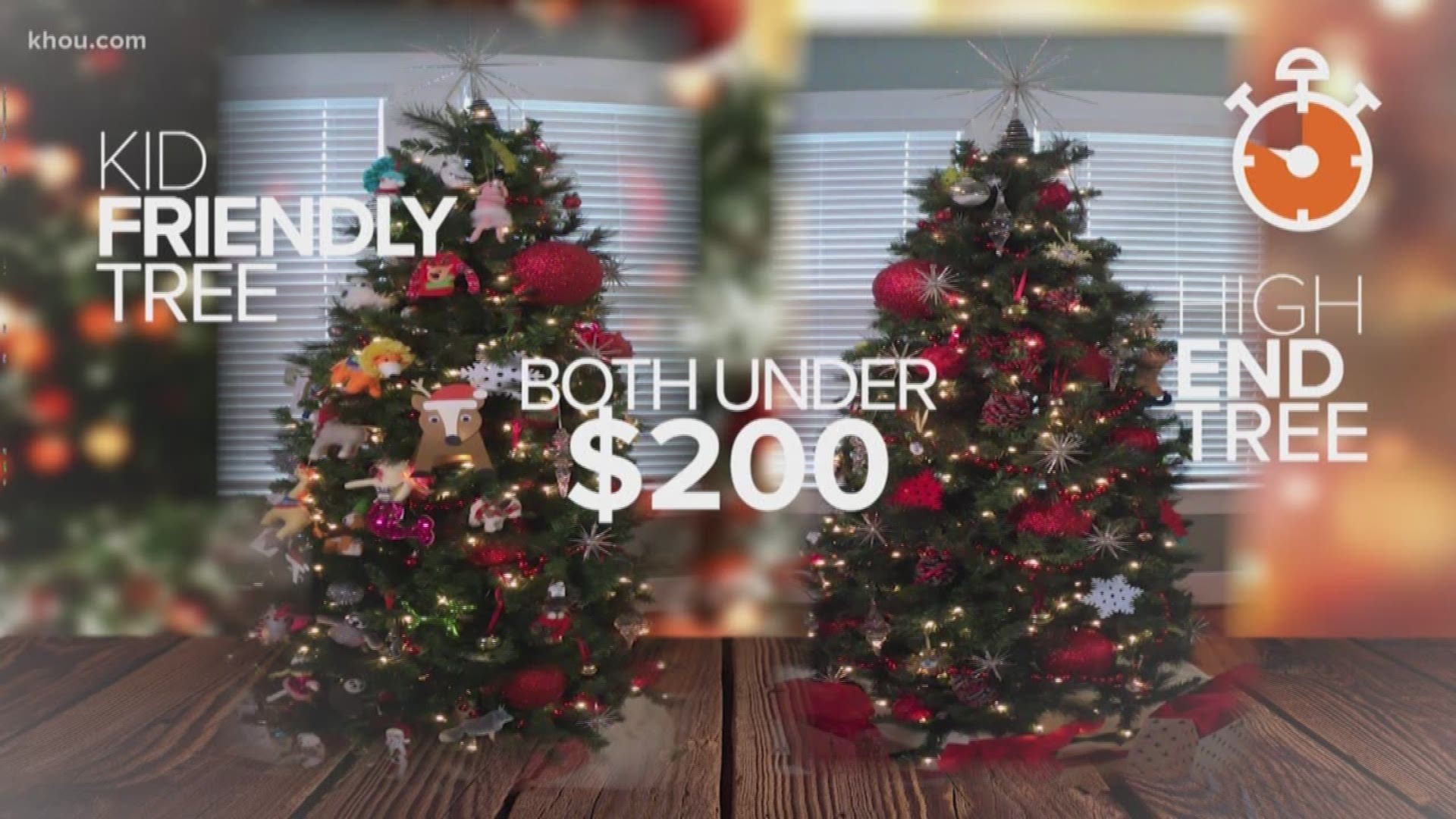 HTown60 Highend Christmas tree looks without breaking the bank