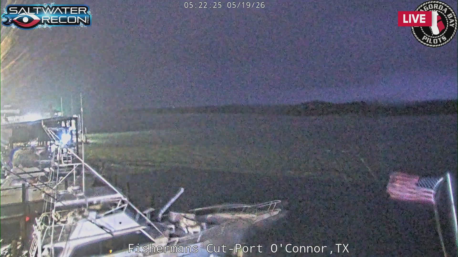 Saltwater Recon camera shows strong storms moving through Matagorda Bay ...