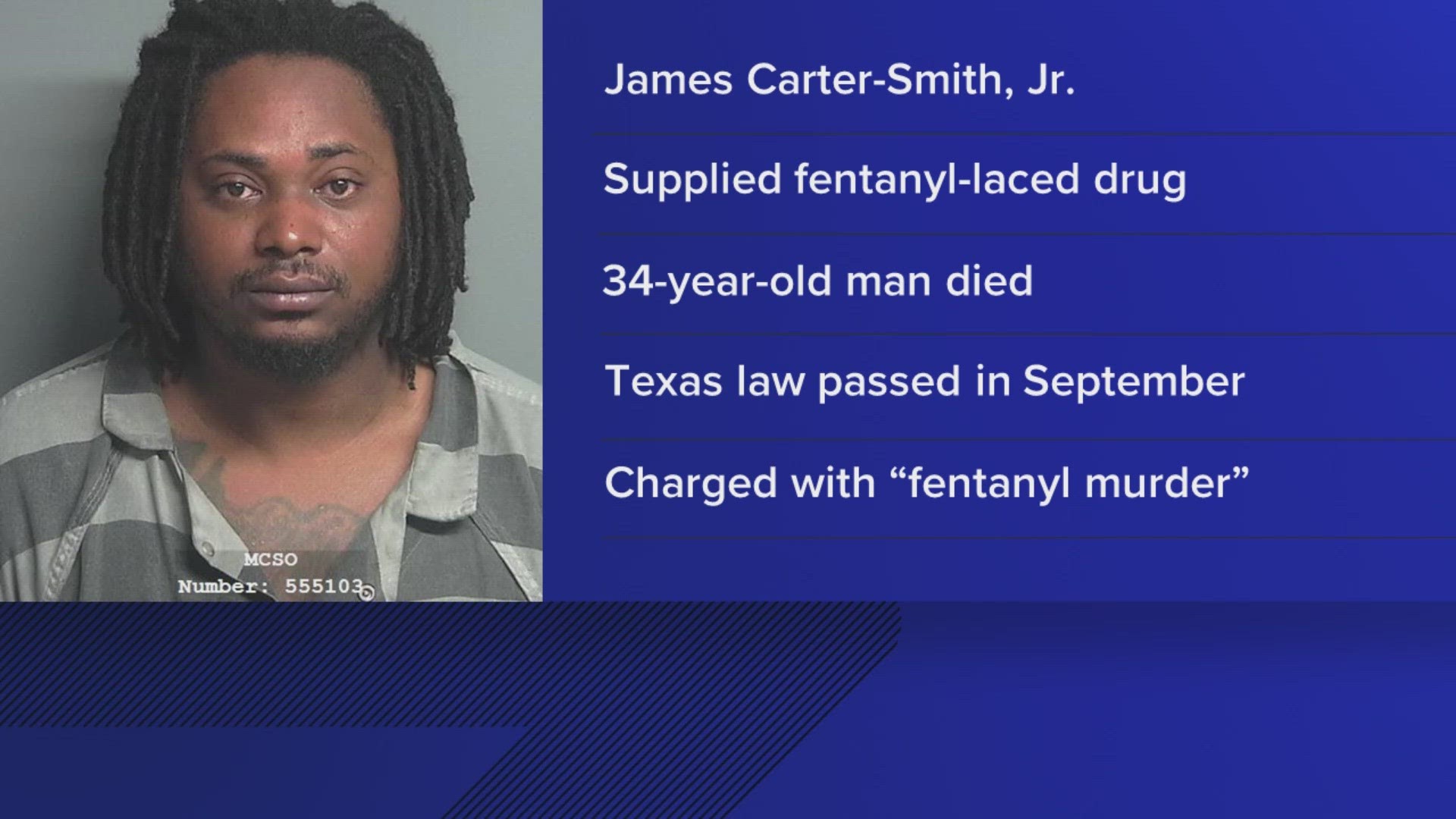 A new Texas law allows prosecutors to charge a person with murder if they supply fentanyl to someone and that person dies from the drug.