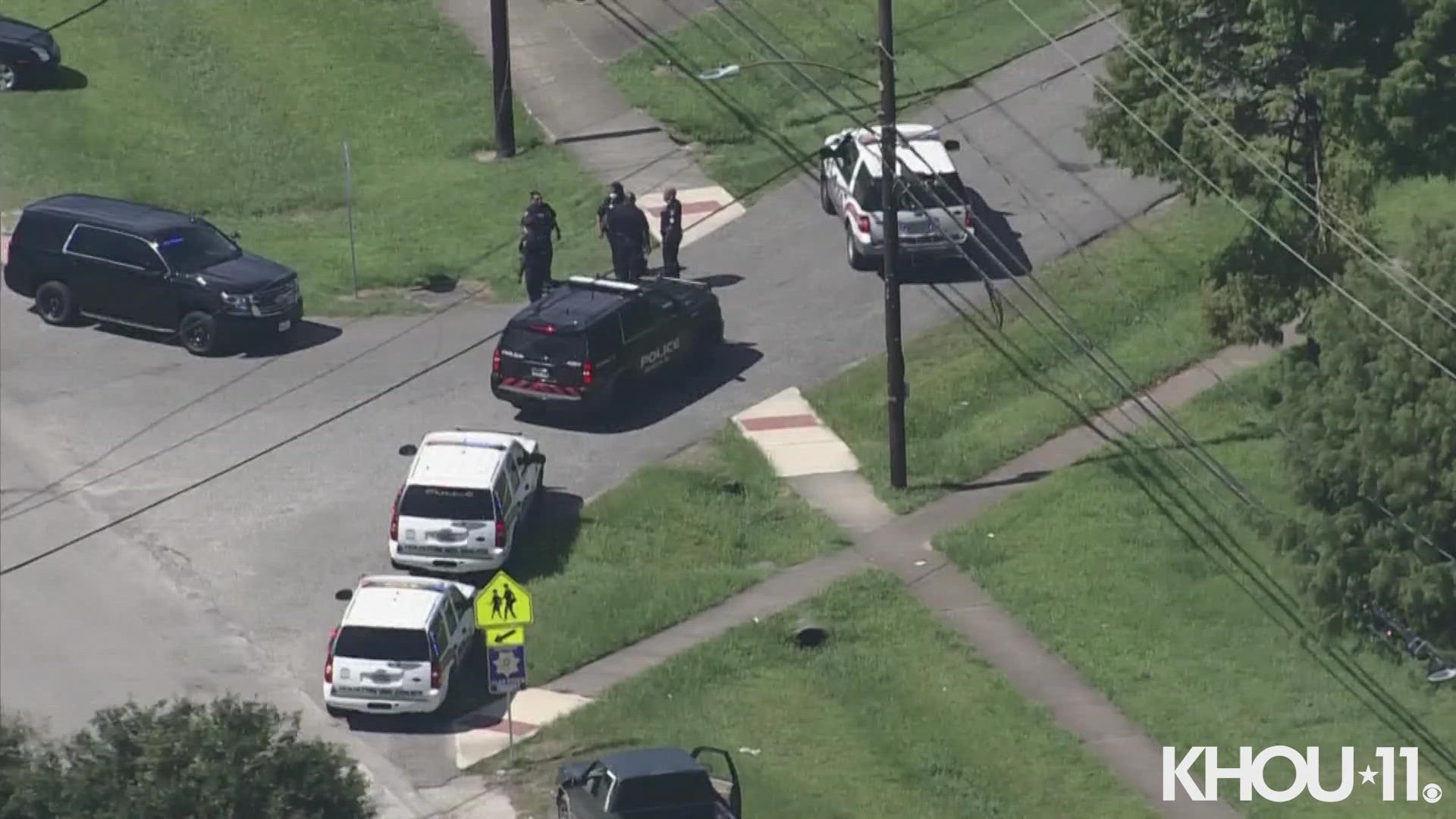 Police said a teen, who isn’t believed to be a student, was shot multiple times and transported to a nearby hospital.