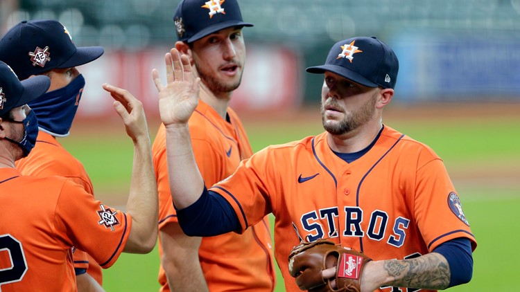 Astros, A's walk off field, choose not to play on Jackie Robinson