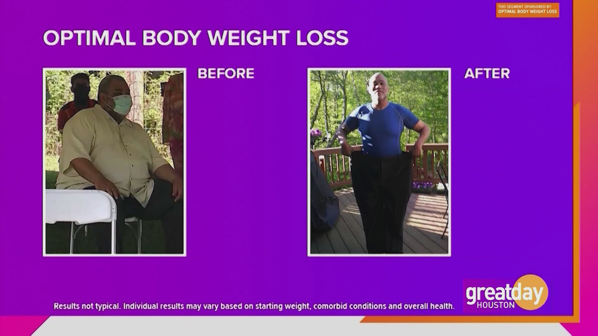 Optimal Body Weight Loss creates personalized programs designed to drop the pounds for good