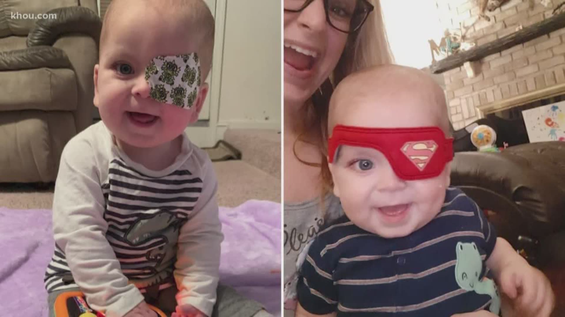Doctors diagnosed the baby with bilateral retinoblastoma, meaning he has tumors in both of his eyes. Within a week, the family was in New York seeing a specialist.