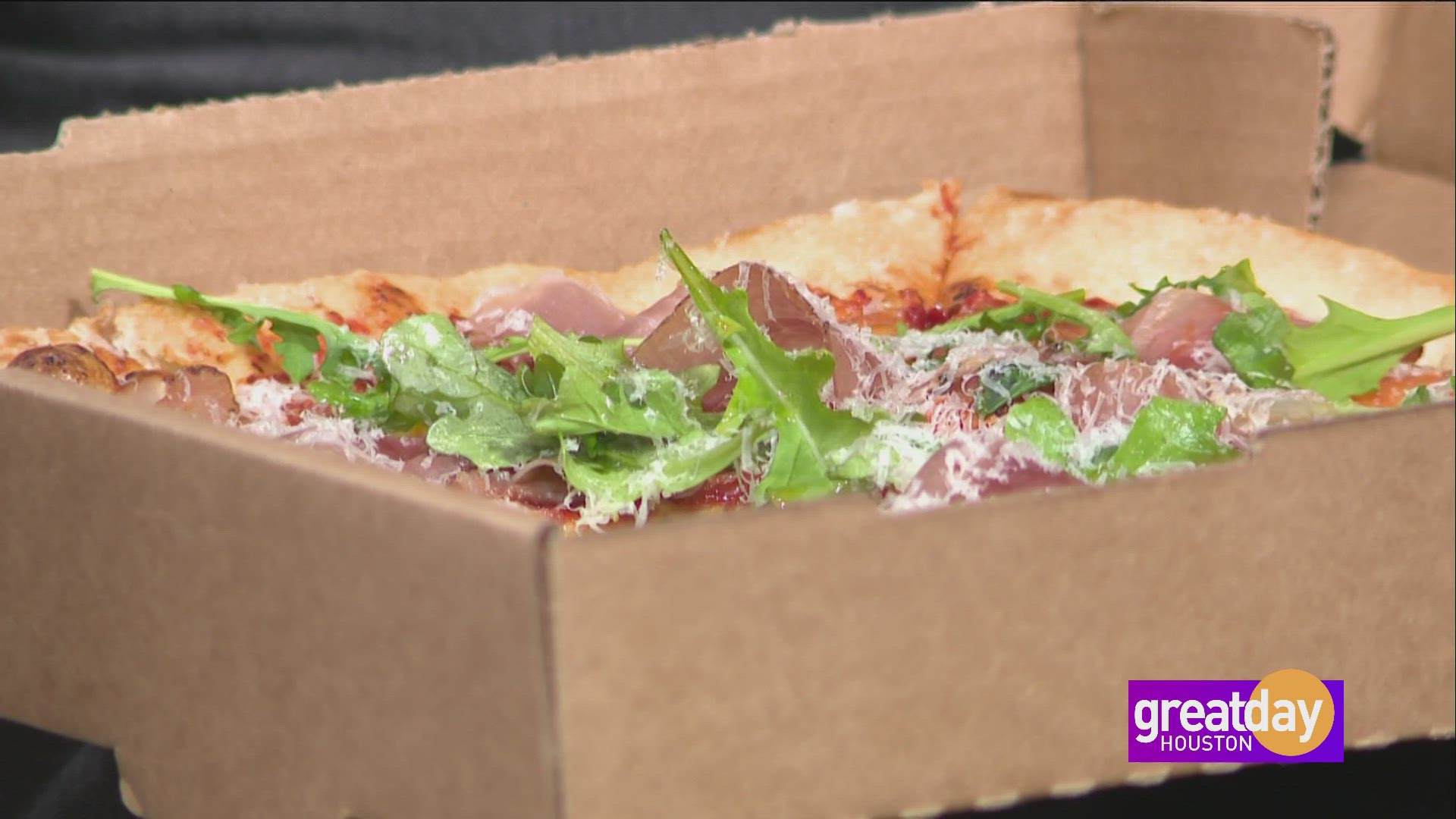 Great Day Houston got pizza deliveries from four restaurants ahead of National Pizza Party Day on May 17.