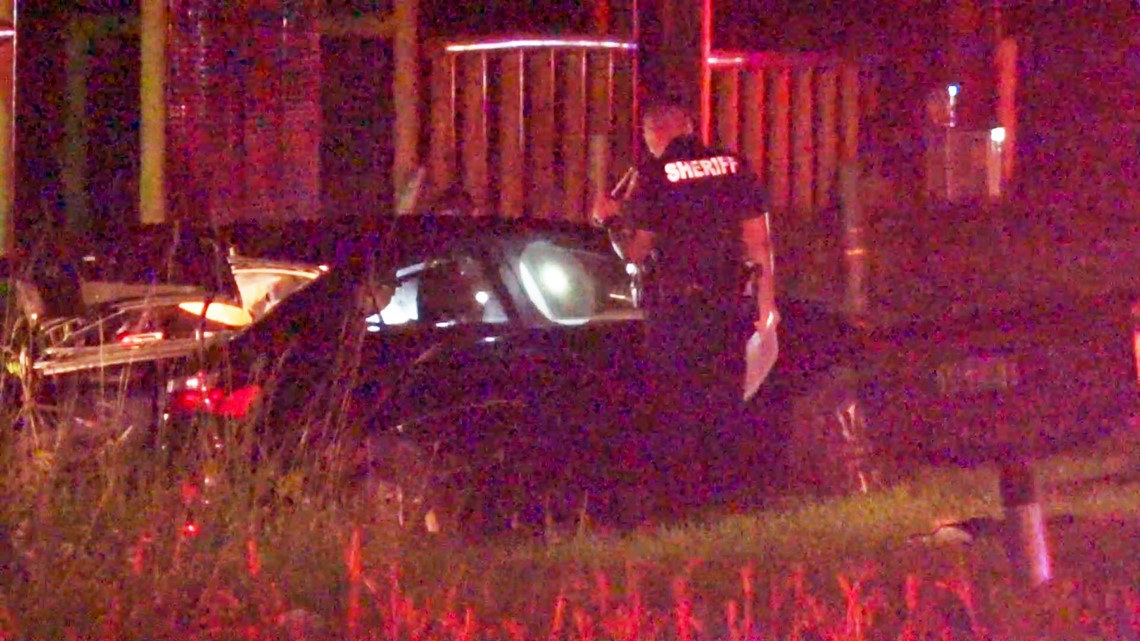 Deadly crash in Crosby Woman killed, other driver flees