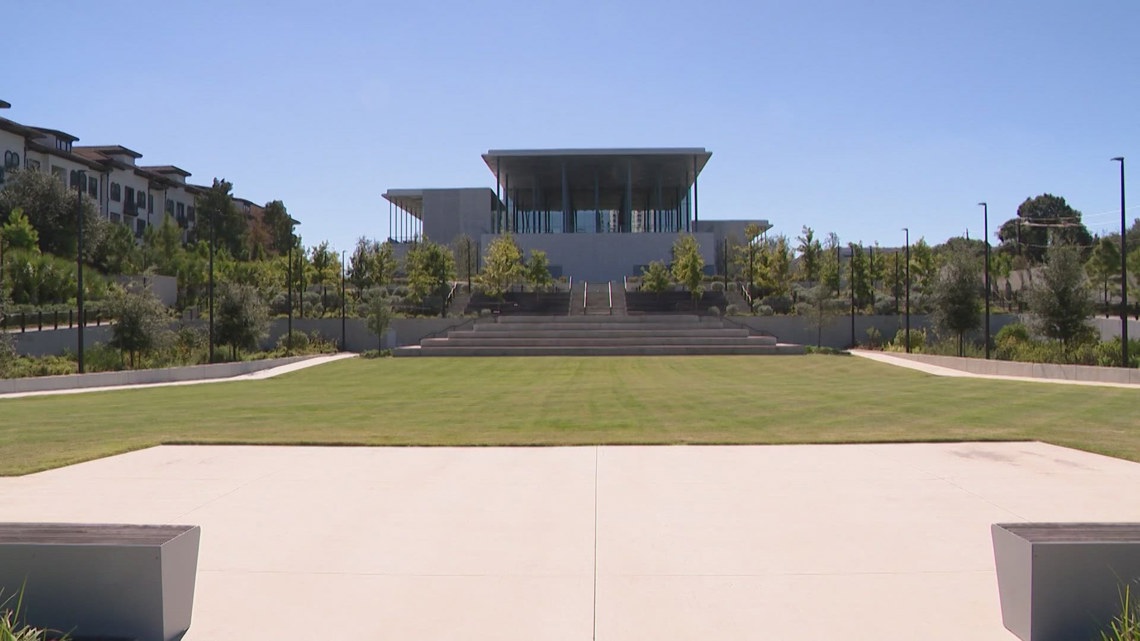 A new landmark is now open along Allen Parkway
