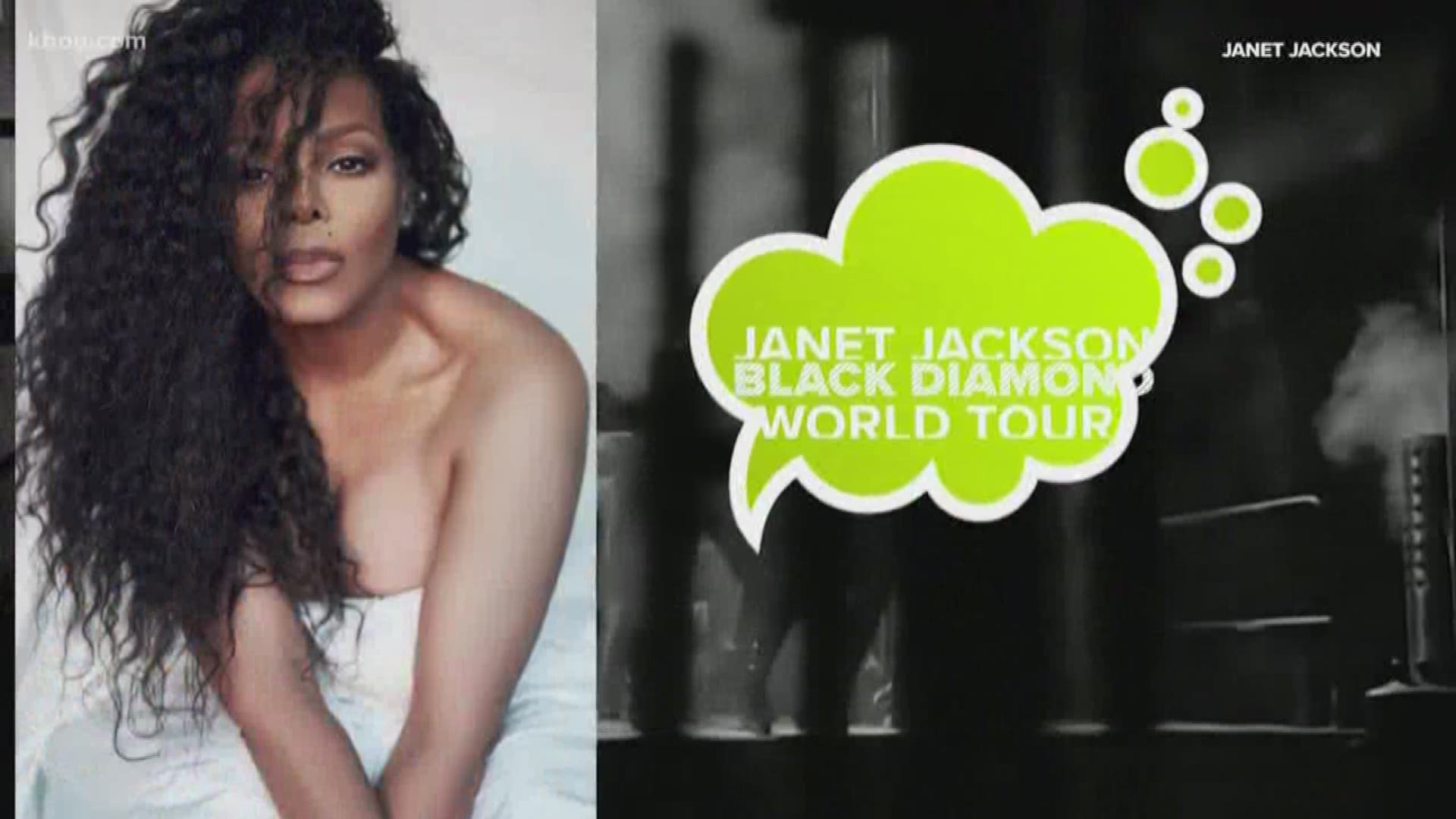 Janet Jackson will be performing at the Toyota Center in August for her "Black Diamond World Tour."