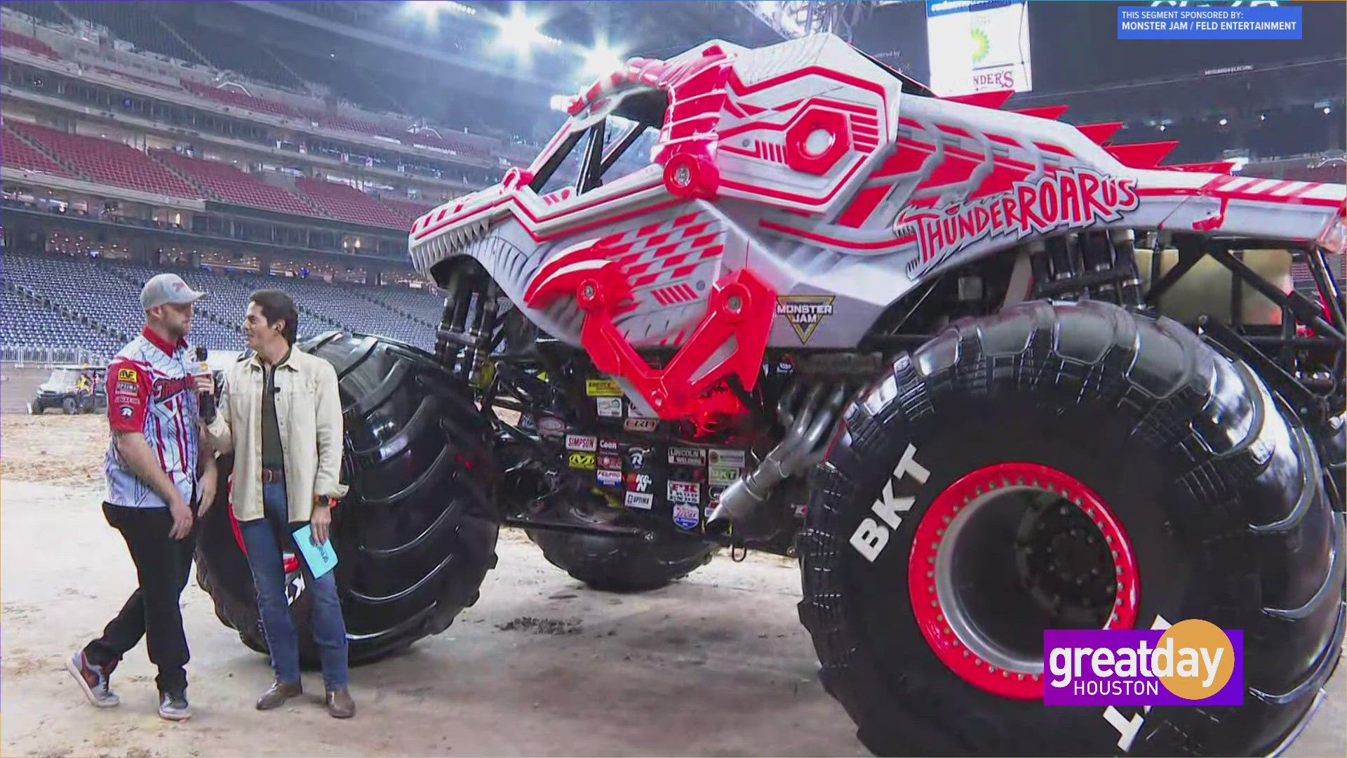 Experience full-throttle family fun at Monster Jam, where these monster trucks tear up the dirt in intense competitions of speed and skill.