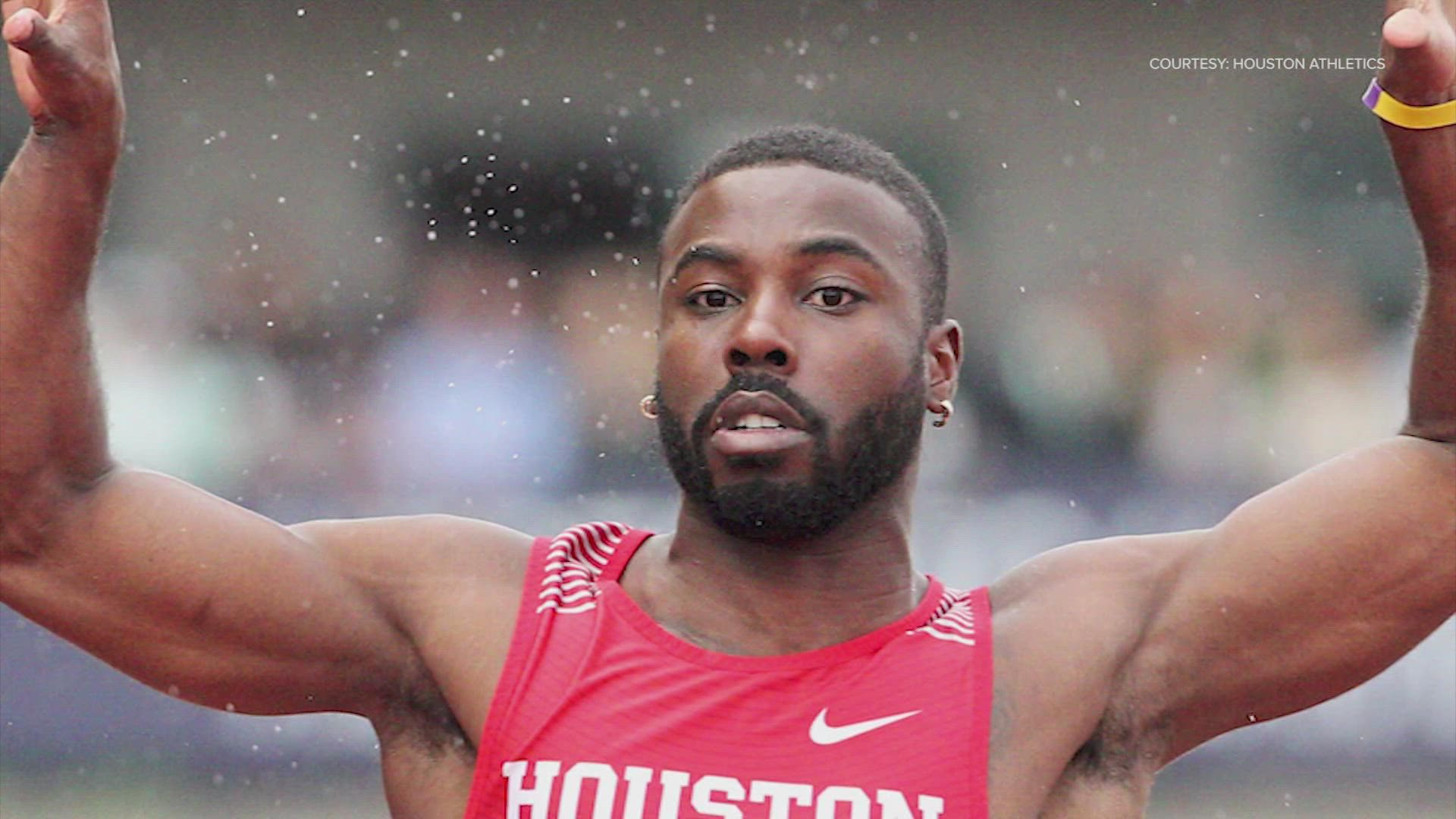 Former UH track star Cameron Burrell, son of school's track & field head  coach, dies at 26 