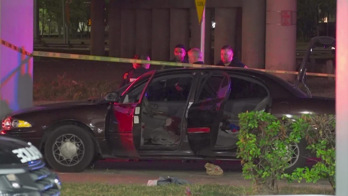 Houston, Texas crime: Driver found shot after wrong-way crash | khou.com