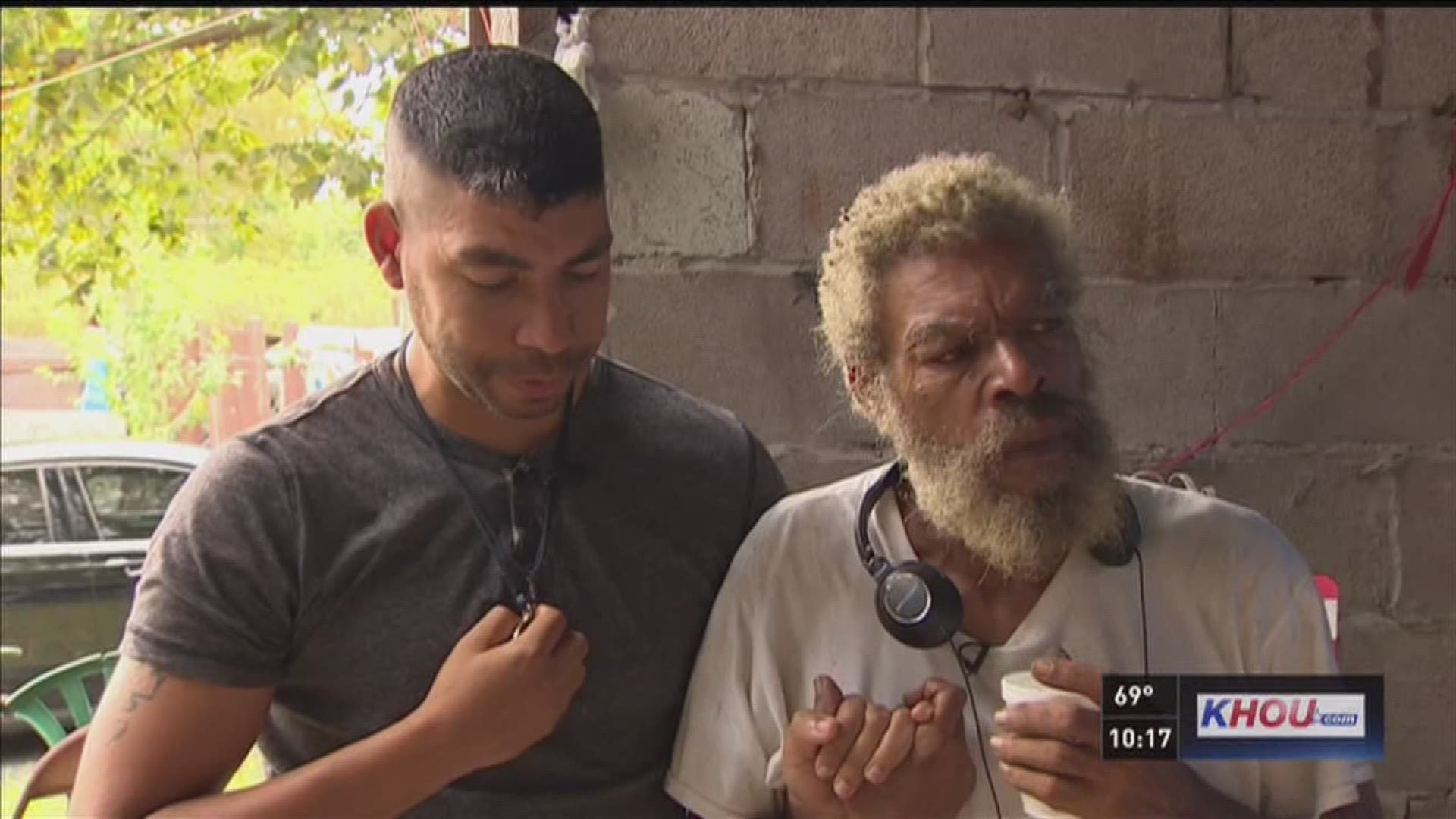 KHOU's Melissa Correa tells the story of how viewers helped reunite a homeless father and his long-lost son.