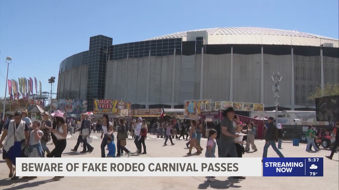 Houston rodeo officials warn of carnival pass scam targeting ticket buyers