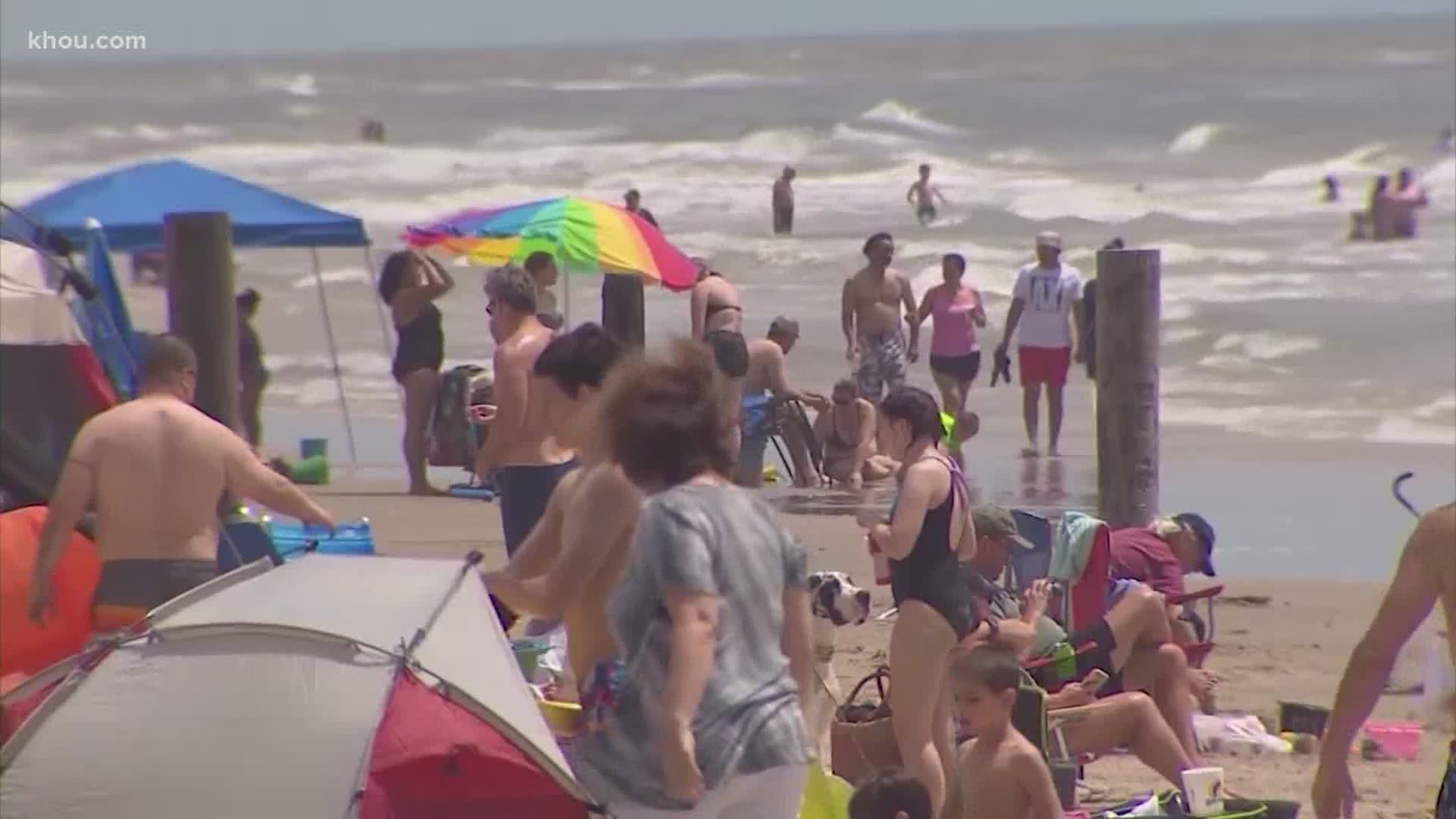 If you rented a house on Bolivar Peninsula for Fourth of July weekend, the county is giving you limited access to the beach.