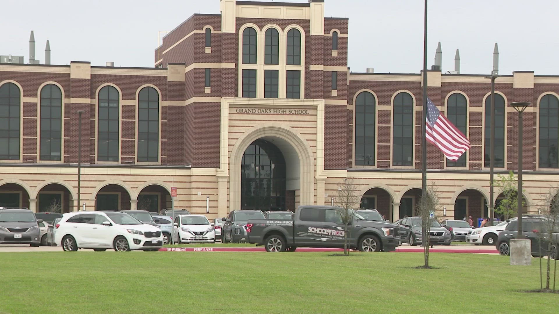 Conroe ISD police said they found a student inside the school in possession of a Ruger 380 pistol.
