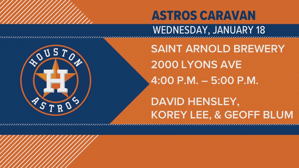Astros caravan tour making stops across Houston, Uvalde