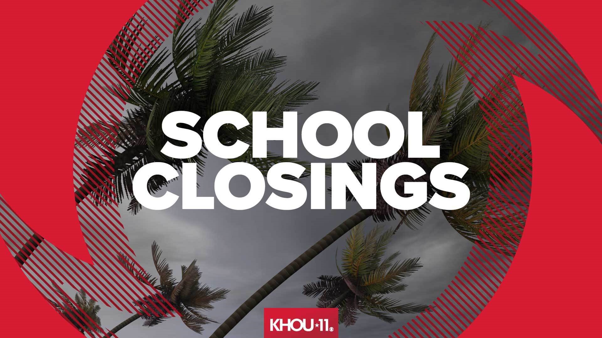 List: School Closures Due To Tropical Depression Beta | Khou.com