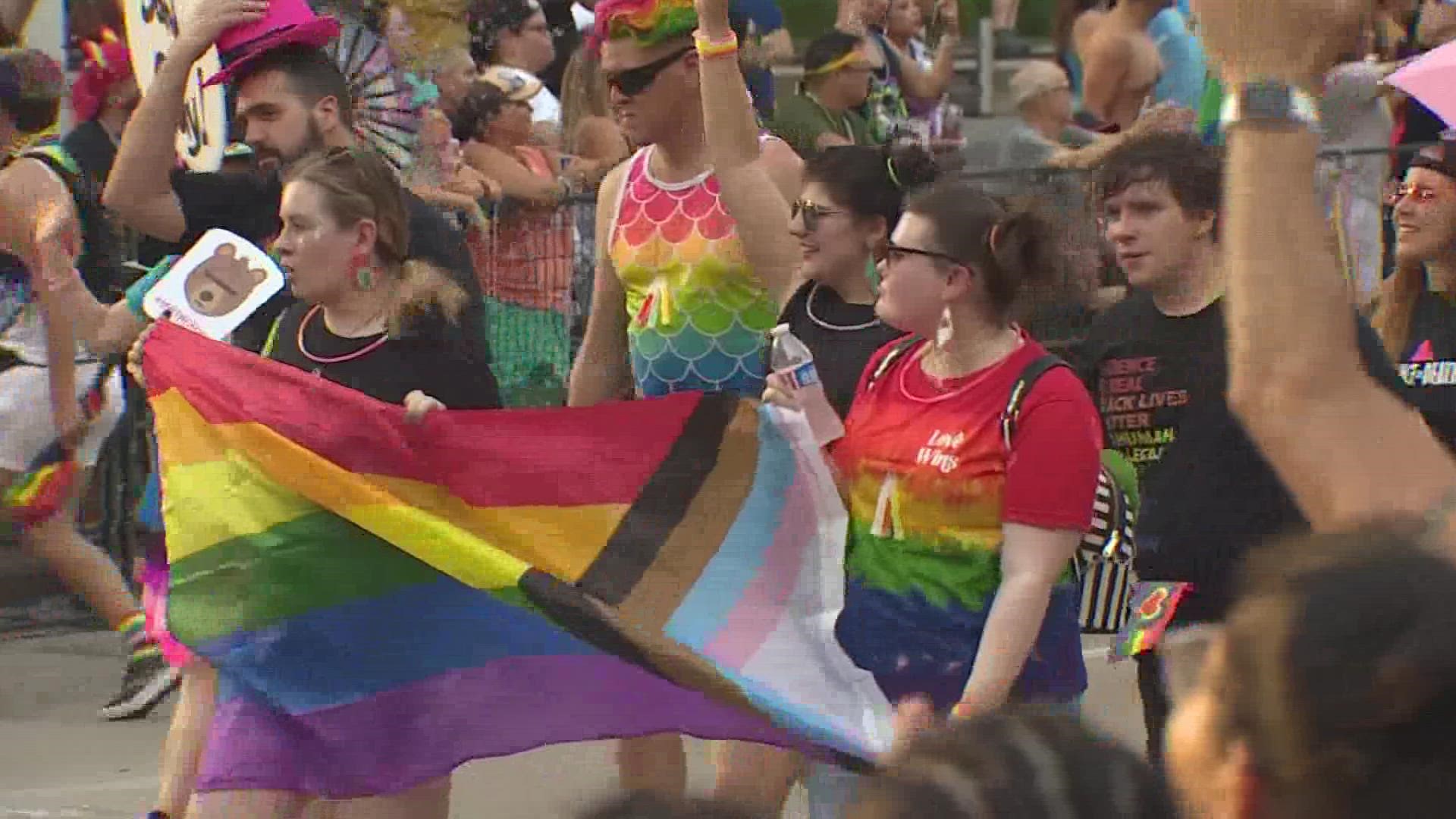 One of the biggest Pride celebrations in the nation took place in Houston on Saturday.