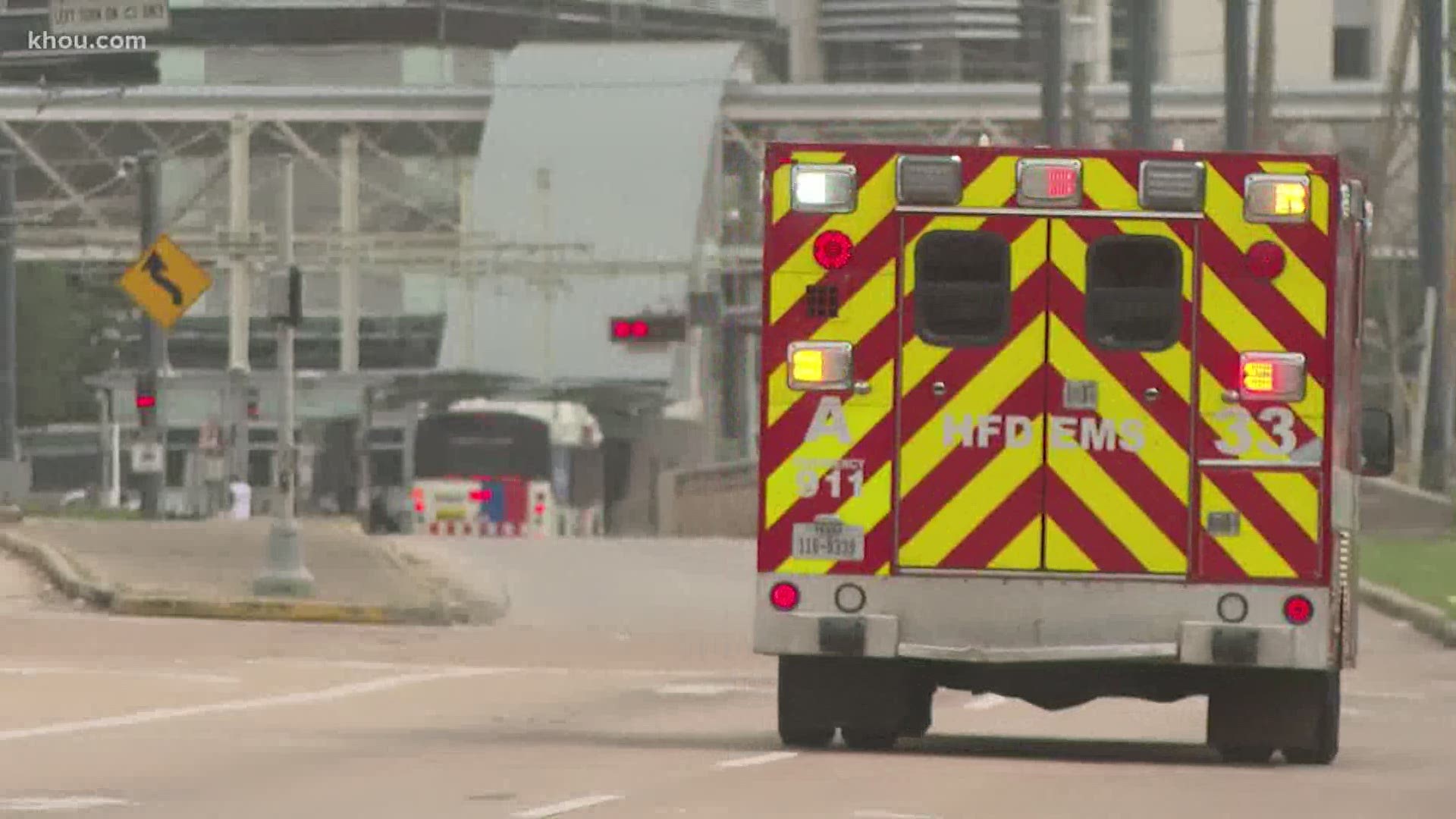 Paramedics are running into often hour-long wait times when transferring patients from an ambulance to a hospital, Houston Fire Chief Sam Peña said Thursday.