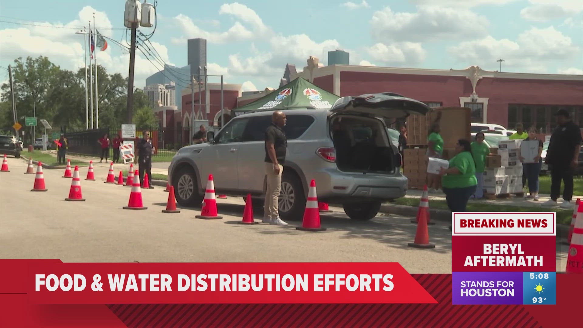 City officials are making resources available to people in need across Houston.