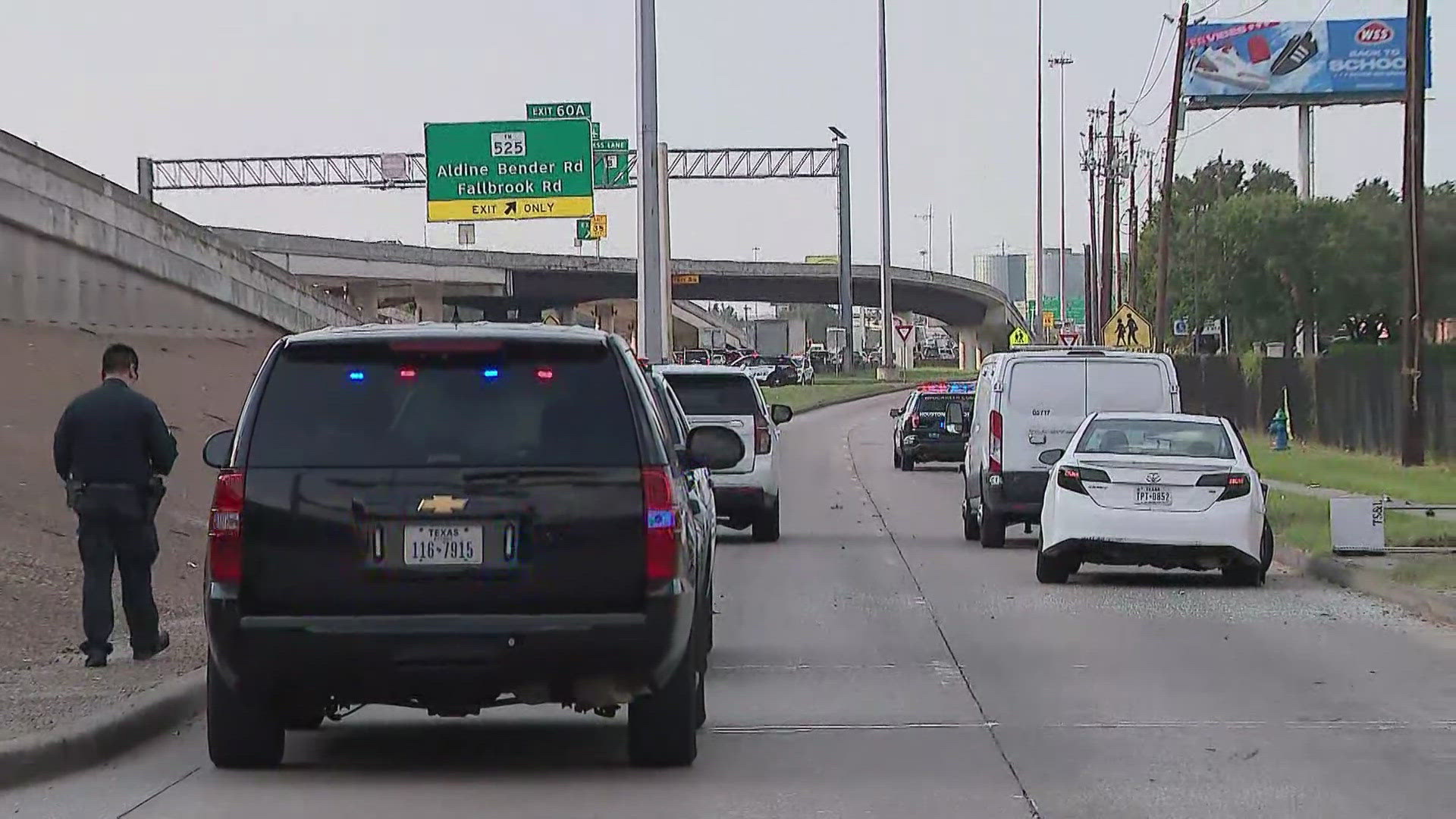 Pedestrian dead after being struck by vehicle during chase in north ...