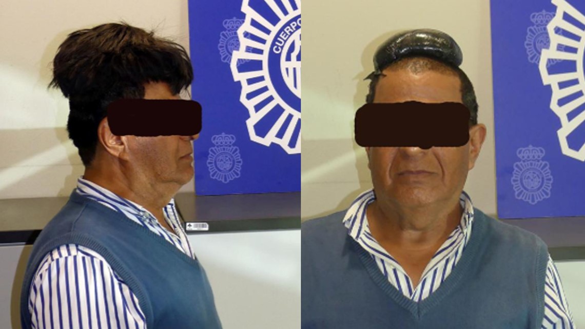 Spanish police find 34 000 worth of cocaine under man s wig